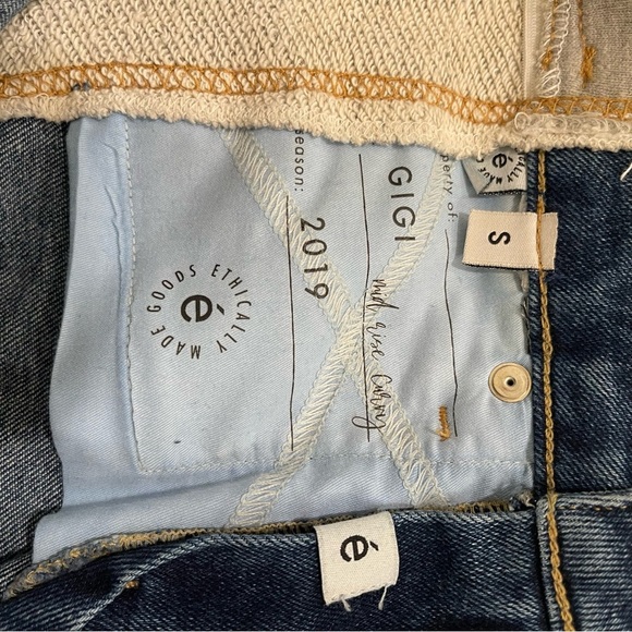 ETICA GIGI MID RISE CURVY JOGGER JEANS SIZE SMALL - Picture 6 of 8